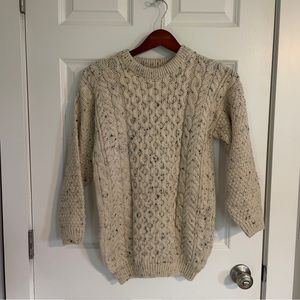 Highland Home Industries Fisherman Knit Sweater